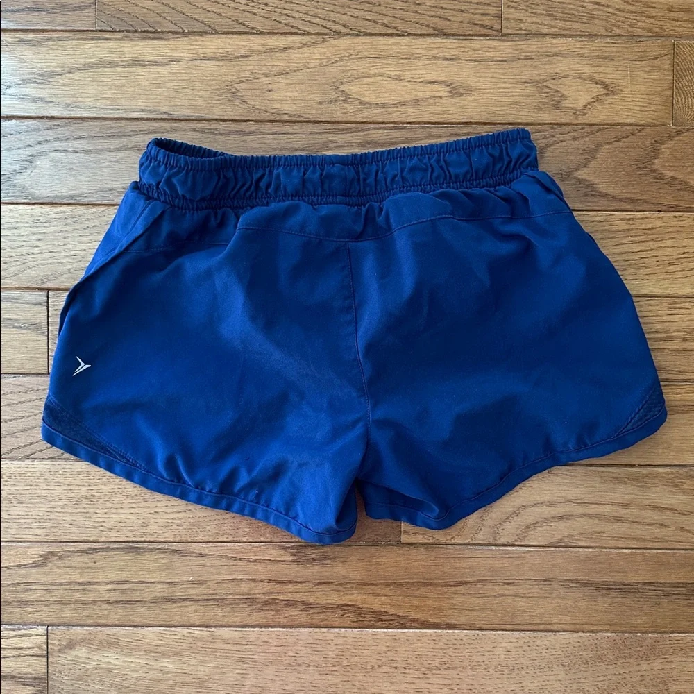 💙 OLD NAVY ACTIVE girls shorts go-Dri shorts size 8 navy blue VGUC youth